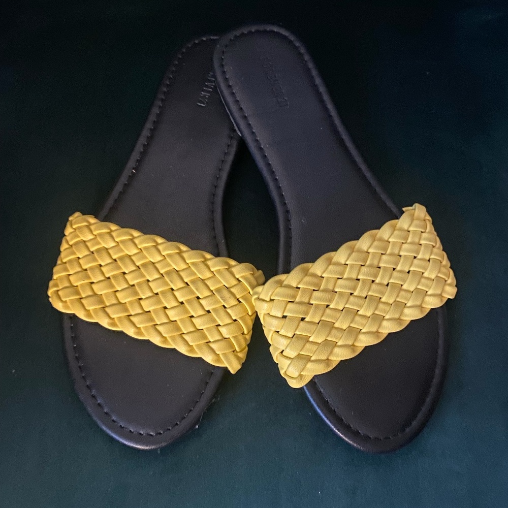 Forever 21 Yellow Sandals